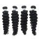 4pcs 7A Virgin Hair Deep Wave Human Hair Weave Bundles Deep Wave Human Hair Extensions